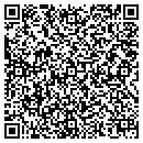QR code with T & T Backhoe Service contacts