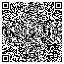 QR code with H & S Garage contacts