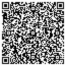 QR code with H & F Vendor contacts