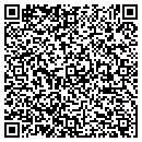 QR code with H & En Inc contacts