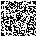 QR code with H & S Trucking contacts