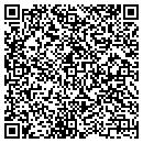 QR code with C & C Backhoe Service contacts