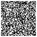 QR code with P&K Construction contacts