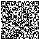 QR code with B & T Paving contacts