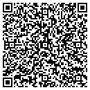 QR code with H K Striping contacts