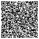 QR code with H & H Mfg Co contacts