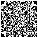 QR code with B & M Towing contacts