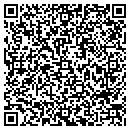 QR code with P & J Express Inc contacts