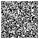 QR code with H V Mfg Co contacts
