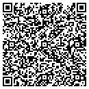 QR code with M B Service contacts