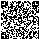 QR code with V & V Designs contacts