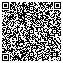QR code with B & J Service Station contacts