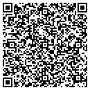 QR code with T & V Backhoe Service contacts