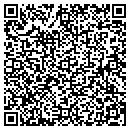 QR code with B & D Video contacts