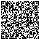 QR code with B Downing contacts