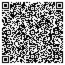 QR code with H & H Feeds contacts