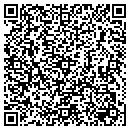QR code with P J's Transport contacts
