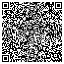 QR code with K & M Custom Cabinets contacts