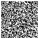 QR code with H and H Design contacts