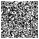 QR code with K B Service contacts