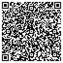 QR code with R & J's Pizza & Video contacts
