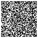 QR code with B & B Excavation contacts