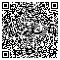 QR code with C E D contacts