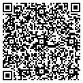 QR code with C E D contacts