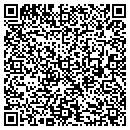 QR code with H P Racing contacts