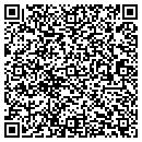 QR code with K J Bonsai contacts