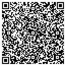 QR code with R Fisher Service contacts