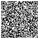 QR code with P W Distributing Inc contacts