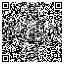QR code with P T Designs contacts