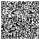 QR code with R J Pitts MD contacts