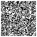 QR code with B & H Plastering contacts