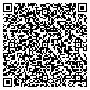 QR code with K & J's Trains & More contacts