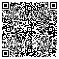 QR code with J & E contacts