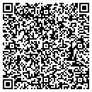 QR code with P M Service contacts