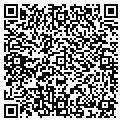 QR code with D F D contacts