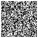 QR code with H & W Doors contacts