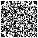 QR code with K T I X AM contacts