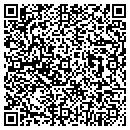 QR code with C & C Carpet contacts