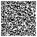 QR code with P & M Restoration contacts