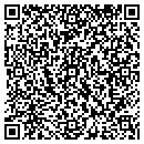 QR code with V & S Log Express Inc contacts