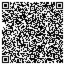 QR code with K V Mini Storage contacts
