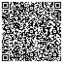 QR code with B & B Timber contacts