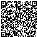 QR code with F & D contacts