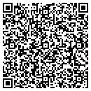 QR code with H & S Amvia contacts