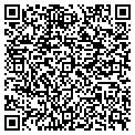 QR code with M & D Ski contacts