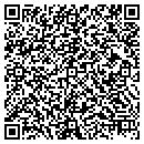 QR code with P & C Construction Co contacts